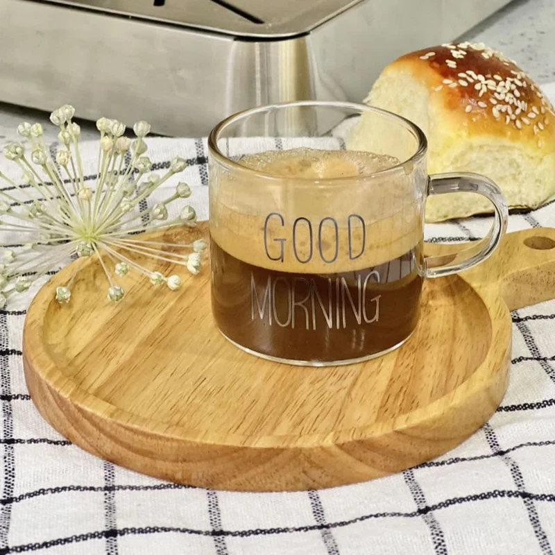 شات قهوه خوری طرح good morning - Image 4