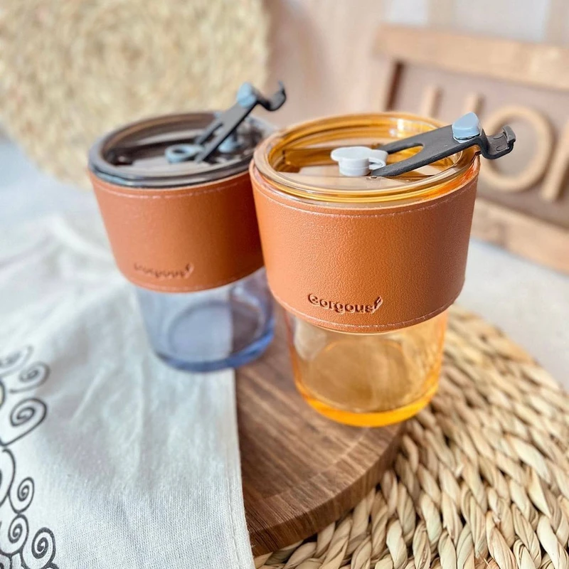 ماگ شیشه ای چرمی نیدار - Image 5