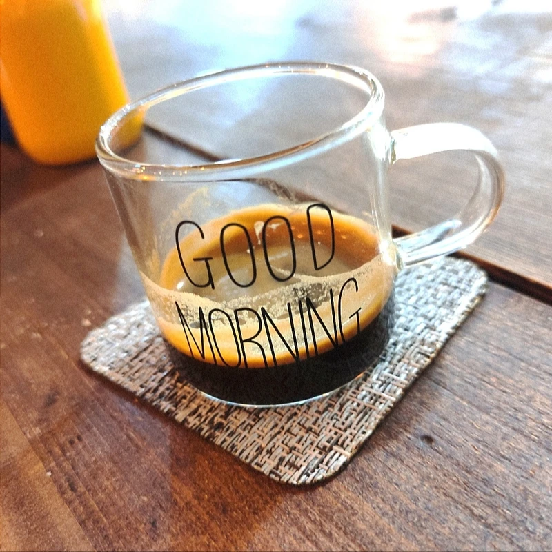 شات قهوه خوری طرح good morning - Image 6