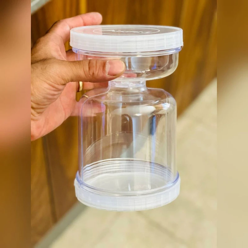 ظرف نگهدارنده خیارشور و ترشی مدل ساعت شنی - Image 6