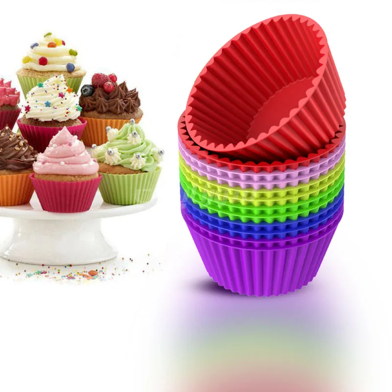 قالب کاپ کیک رنگین کمانی - Image 3