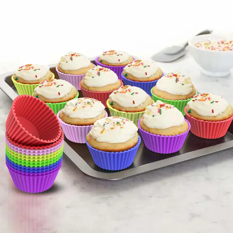 قالب کاپ کیک رنگین کمانی - Image 4