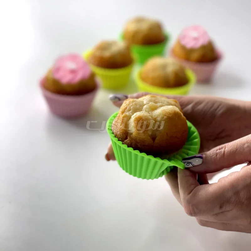 قالب کاپ کیک رنگین کمانی - Image 5