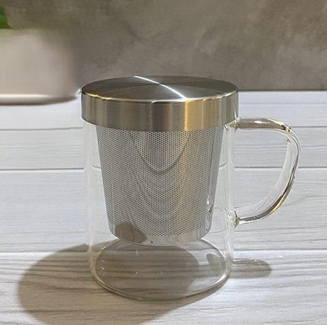 لیوان دمنوش ساز مدل کلاسیک (پیرکس) - Image 2