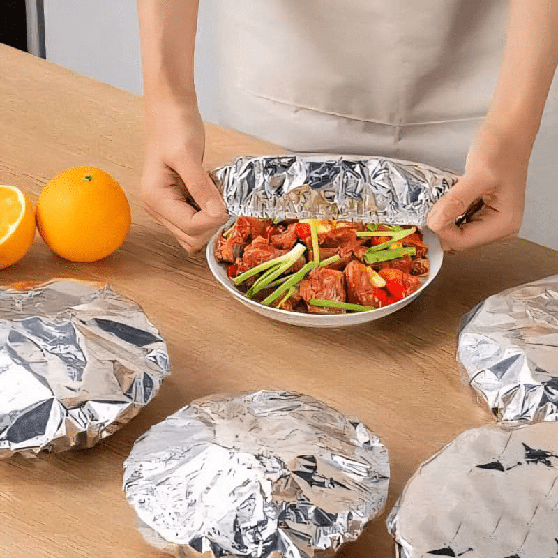 درپوش فویلی کش دار 10 عددی